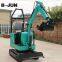 Price of 1ton clamshell bucket mini excavator mini digger for garden