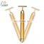 2021 Hot sale skin iron 24k gold vibration beauty  beauty bar