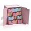 Storage box shelf cubes multipurpose cardboard drawer stackable square cloth storage box