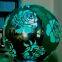 Rusty iron garden fire ball