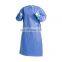 Wholesale Disposable Reinforced Level 3 SMS PP PE Knit Cuff Medical Waterproof Apron Gowns Lab Coat Isolation Gowns