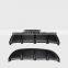 car External accessories abs material carbon fiber front lip splitter spoiler rear diffuser for Stelvio