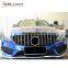 C-CLASS W205 C63 GT style front grille for C63 replacement highly matched electroplating grille