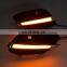 LED DRL lamps Daytime Running Light for Mercedes Benz GLC x205  2015-16 with yellow turn signal