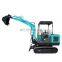 1 Ton to 3 Ton Multiple model   China Cheap Mini Excavator Small Excavator Attachments For Sale