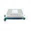 1U 19' SC 1*64 Rack-Mounted PLC Optical Splitter Single Mode SC LC UPC Fiber Optic PLC Splitter Rack-mount Module