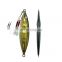 150g 200g 250g saltwater  vertical jig fishing lures metal jigging lure with mustad assist hook