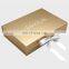 small long gift luxury magnetic goodie fashion box for lipgloss with custom ribbon