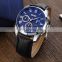 Skmei 9260 Luxury Brand Watches Men Quartz Date Clock Male Casual Leather Wrist Watch