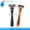 Mens triple blade system razor