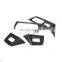 Real Carbon Fiber Car Interior Window Lift Button Frame Trim For Porsche Cayenne Left Hand Drive Accessories