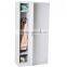 Knock down strong metal 3 door two Tier dormitory locker