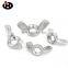 Factory  Hardware Fasteners Hot Sales Stainless Steel Butterfly Wing Nuts