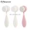 Professional Portable 2 in 1 Beauty Skin Care Silicone Facial Cleansing Brush Lady's Face Eye Beauty Makeup Party