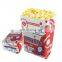Food greaseproof paper biodegradable microwave popcorn bling packing bag with reflecting film