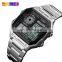skmei factory price stainless steel 1335 sport jam tangan luxury digital watch