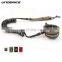 UNDERICE Army Green Color 7mm 10ft Coild Leash For Stand Up Paddle Board