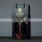 Custom cardboard 2 4 6 bottle Whisky Red Wine Bag packaging carton gift box with handle