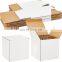 Wholesale China Supplier Custom Printed LOGO Corrugated Shipping Boxes Rigid Shipping Box white paper box