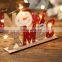 Wooden Christmas Decorations Xmas Snow Noel Letter Table Ornaments Merry Christmas Party Decor For Home 2023 Navidad Gifts