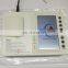HC-H002 Top sell cheap Portable 3 Channel 12 leads ECG machine/electrocardiograph with 7 inch touch screen with analysis