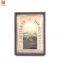 Home Decoration Tabletop Gray Wood Grain Narrow Edge Photo Frame
