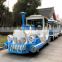 Tourist Trackless Trains Diesel Tourist Road Trackless Trains For Amusement Parks