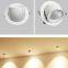 IP20 Indoor recessed gimbal led down light