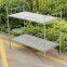 Cheap and Convenient Assembled Steel Made Single Bed and Double Layer Bed