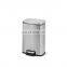Factory Manufacturer Kitchen Stainless Steel Rectangular Trash Bin