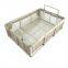 Corrosion Resistance 304 Stainless Steel Woven Mesh Basket For Medical Sterilization