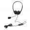 Call Center Noise Canceling USB computer Telephone Headset For Telephone Binaural
