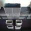 Cost effective silver anodized 6063 T5 aluminium hollow section (aluminium box section, aluminium enclosure box)