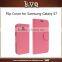 leather flip wallet card stand phone cover for samsung galaxy s7 case cover
