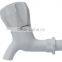 india hot sale white plastic abs bibcock water tap faucet