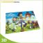 good price wholesale of 3d flower pictures with lenticular printing