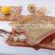 Advertising Gift Rain Flower Pattern Tempered Glass Plate