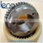 QD bore curved tooth gear coupling