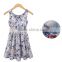 Retro Print Girl Party Wear Western Dress