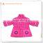 Children's water-resistant coat PU fabric with interlock backing