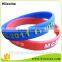 promotional custom wristband silicone bracelet,custom shape silicone bracelets
