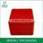 beauty swiss classic watch box packaging in red color