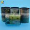 Fasionable design round cardboard boxes with metal lids