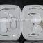 Headphone+ Mouse +USB Lamp travel gift kit in white color