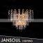 european style high quality flower shape chinese top coloured glass k9 crystal chandelier classic wall sconce
