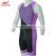 2015 Full Printing Women Lycra Compression Triathlon Suits