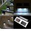 Stainless steel solar stair lamp, solar fence lamp, garden lamp, wall lamp