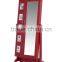 floor stand dressing mirror with photos and jewelry storage wholesale