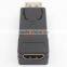 100% High Quality Black 10.8Gpbs 1080P M/F DisplayPort V1.1 Display Port DP Male to HDMI Female Adapter Converter For PC AV HDTV