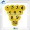 9" Sports Toys 1-10 PVC Circle Number Map